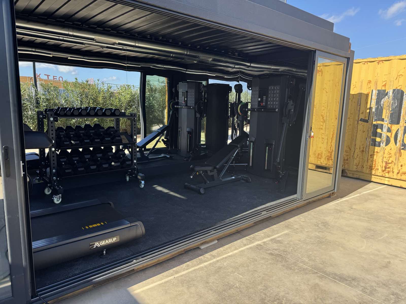 Container Gym – Markopoulo - Προκατασκευασμένοι οικίσκοι & κατασκευές ...